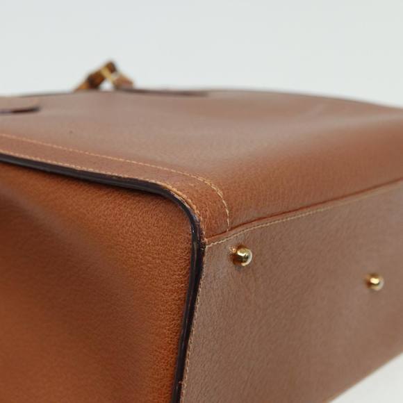 GUCCI Bamboo Hand Bag Leather Brown 002 1186 0260 Auth 81198 - Picture 16 of 16